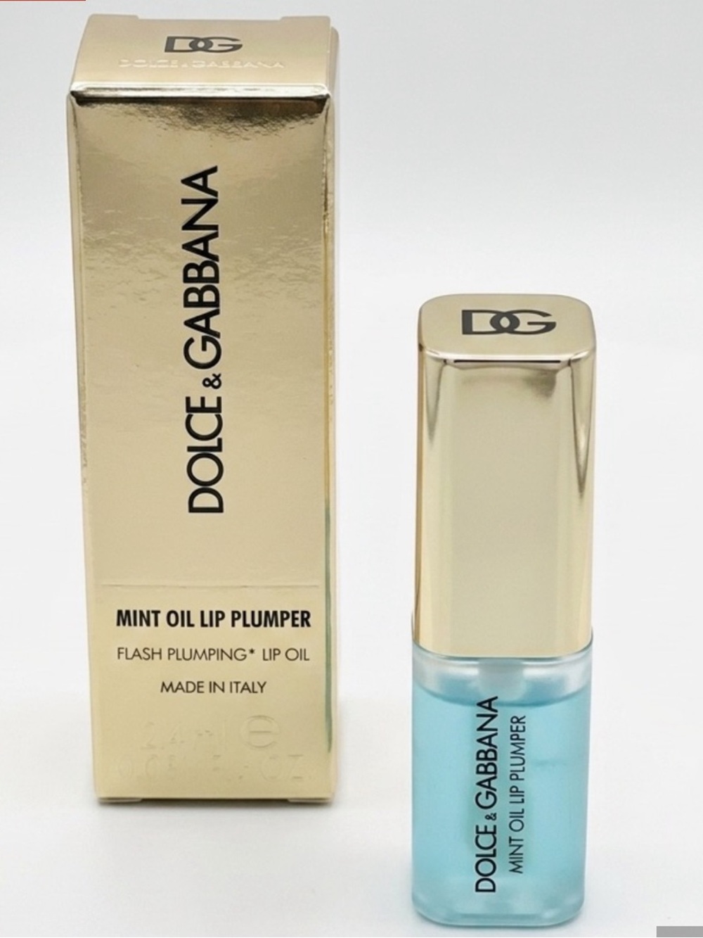Dolce & Gabbana Mint Oil Lip Plumper • NEW IN BOX